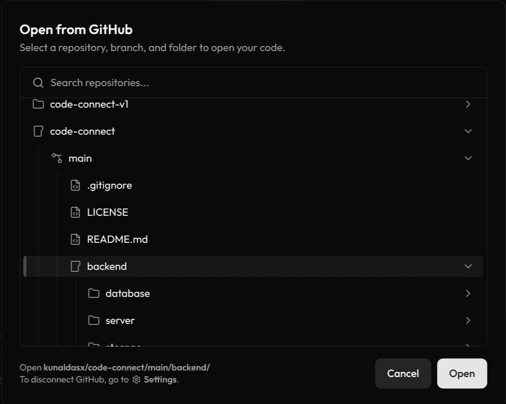 GitHub integrated